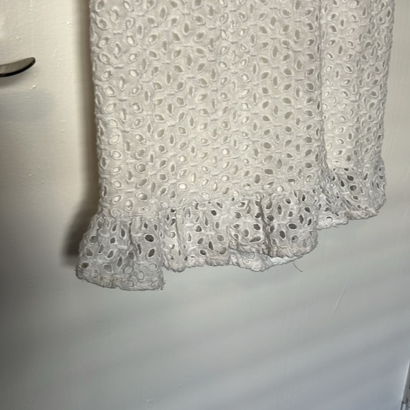 WHITE EYELET SUN DRESS - Picture 3 of 6